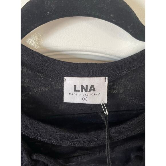 LNA Clothing Black Top Size Small NEW - Picture 3 of 3